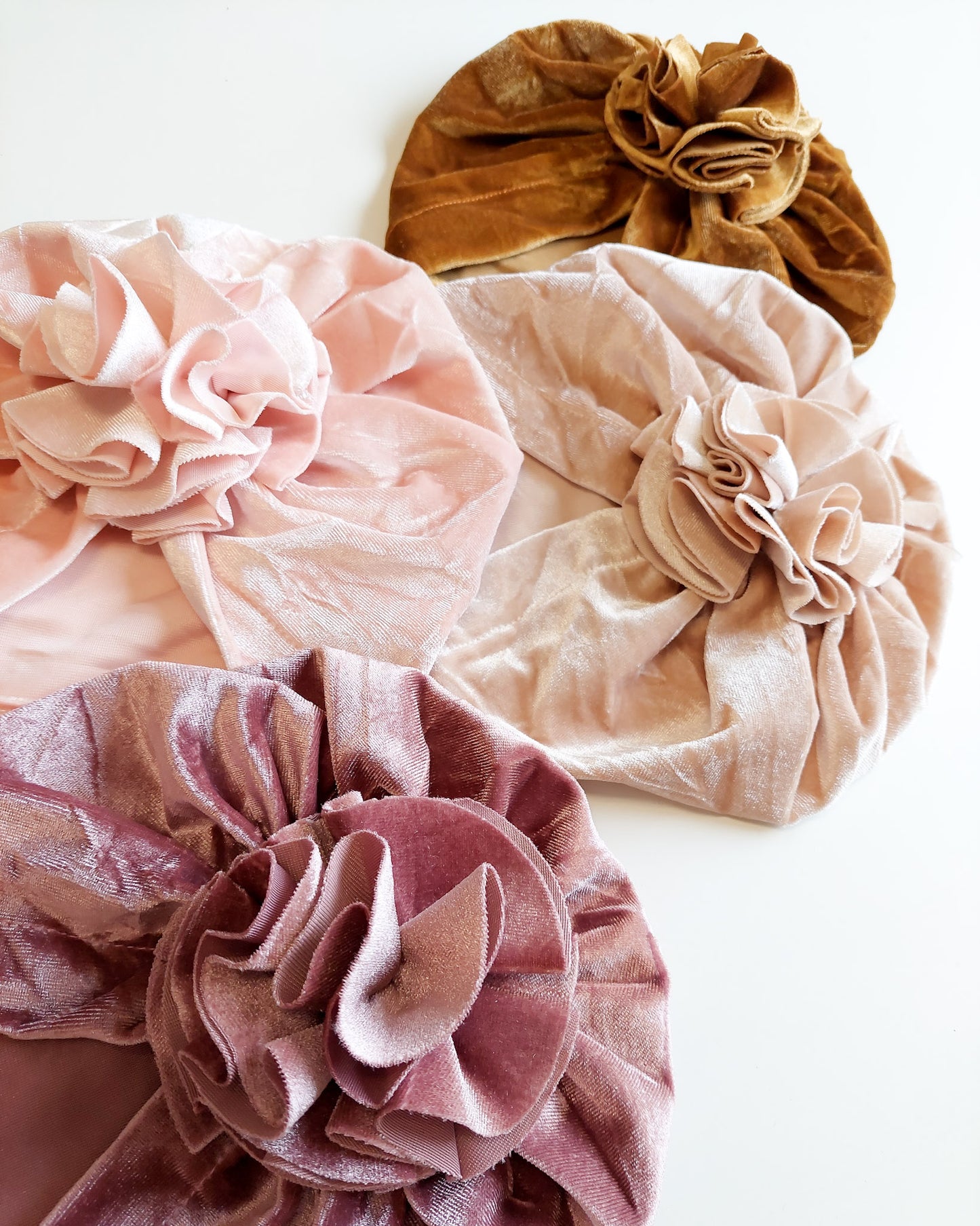 Fløyel turban