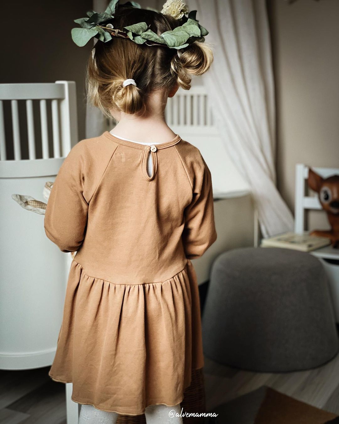 Iben kjole lys brun