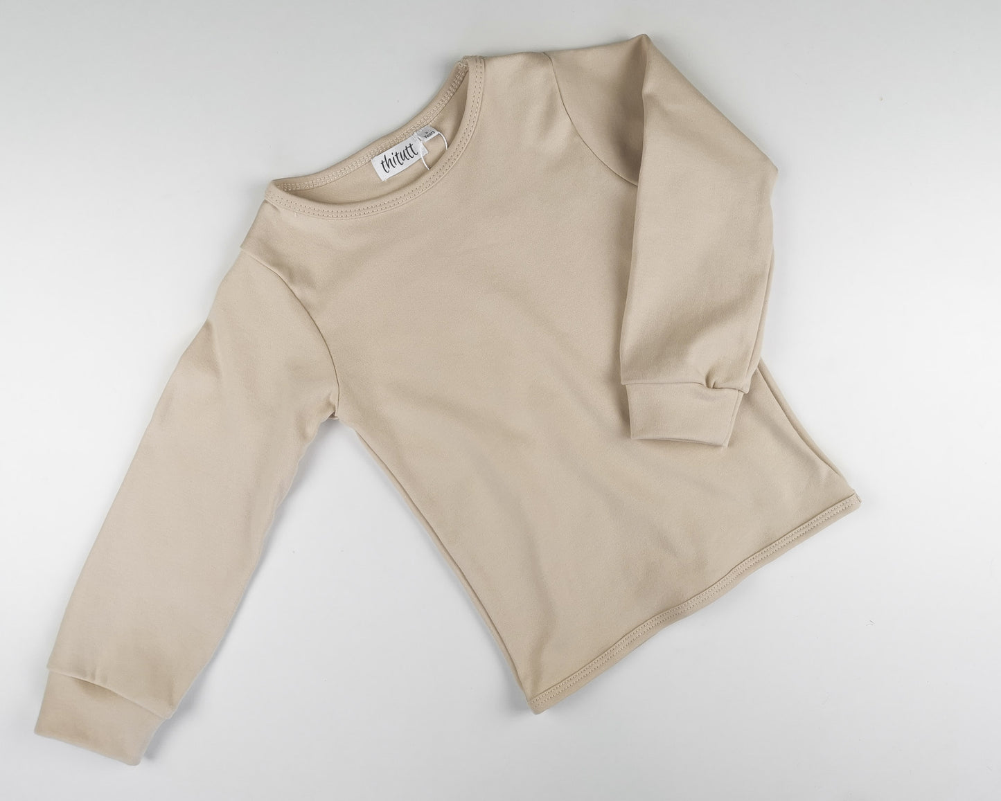 Basic longsleeve beige