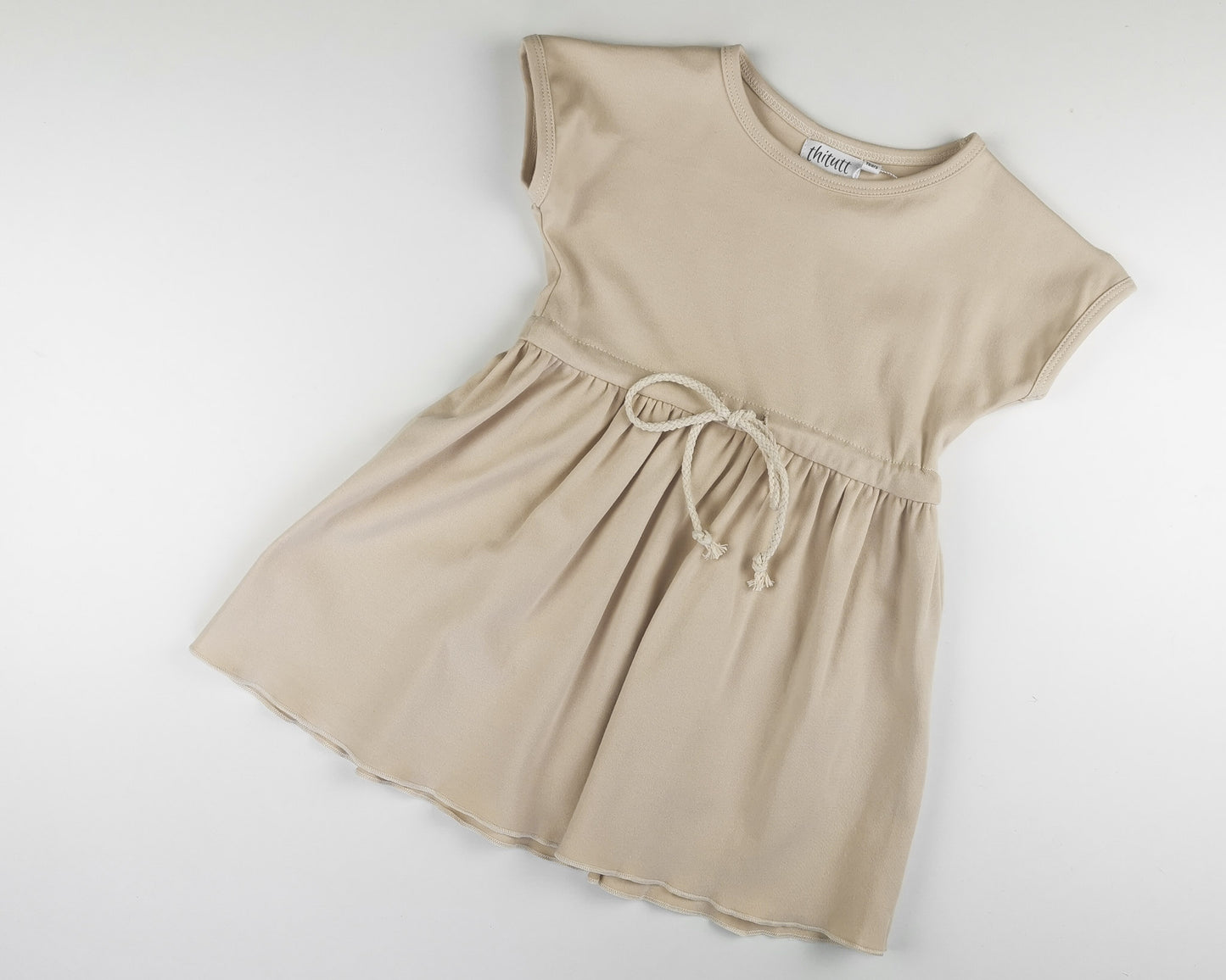 Hverdagskjole beige