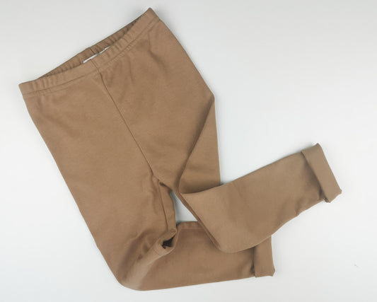 Basic bukse lys brun